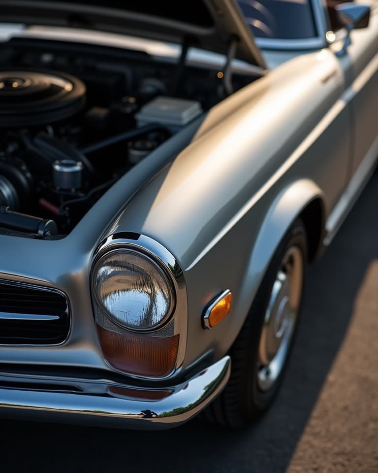 Mercedes 280 SL Pagoda — detail