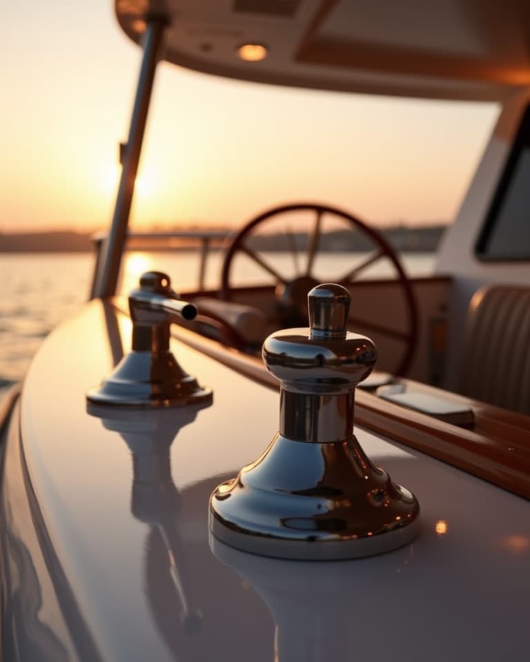M/Y Quiet Standard — detail