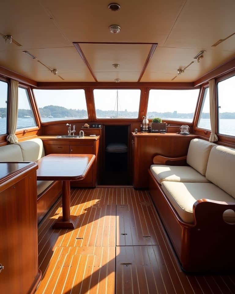 Tender · Riva Aquarama — interior